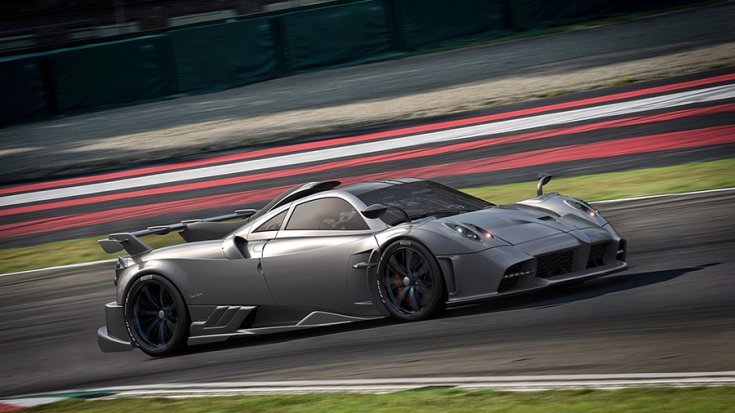 Versenypályán a Pagani Imola