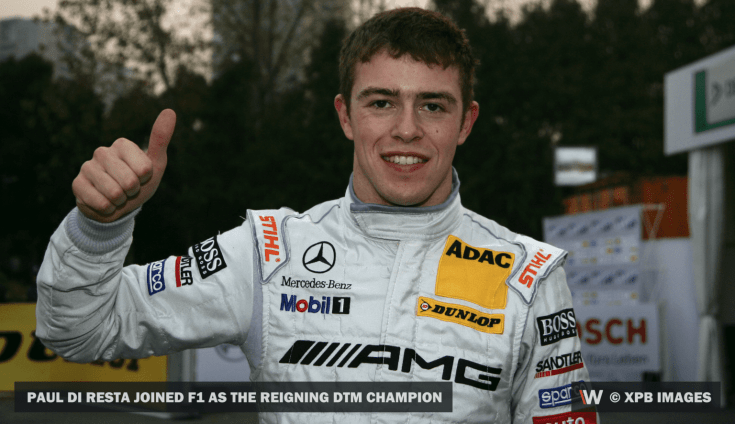 Di Resta a Mercedes DTM színeiben