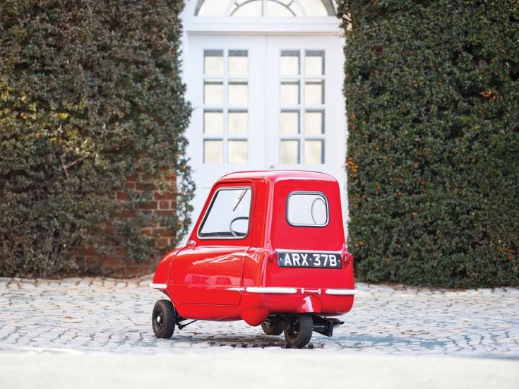 1964 Peel P50, hátulnézet, jobbról, RM Sotheby’s