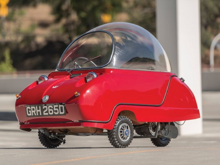 1965 Peel Trident, vörös, oldalról, jobbról