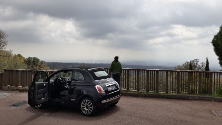 Fiat 500C nyaralásra