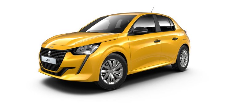 Peugeot 208 Like 2020 sárga
