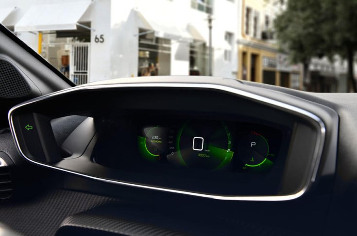 Peugeot 208 digitális műszerfal-egység