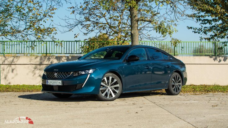 Peugeot 508 PHEV teszt Alapjárat