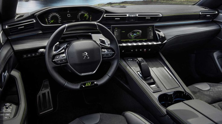 Peugeot 508 PSE belső tere