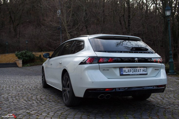 Peugeot 508 SW teszt alapjárat