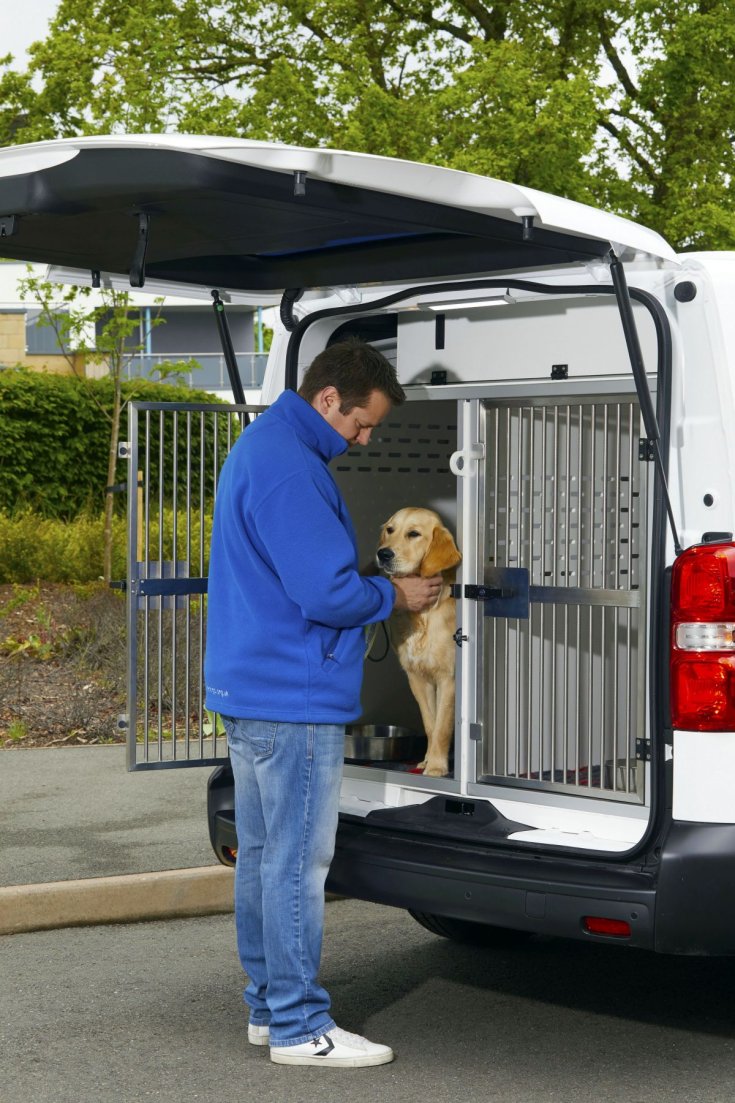 Peugeot Expert Guide Dogs kutyaszállító változat használata
