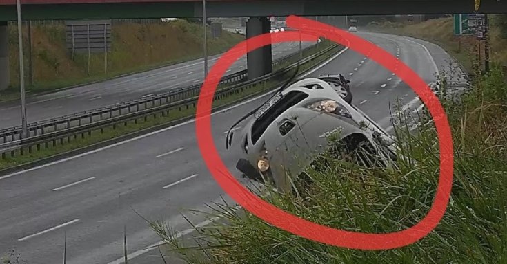 Peugeot 207 a levegőben