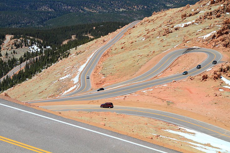 Pikes Peak kanyargós útjai
