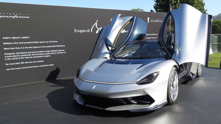 Pininfarina Battista elektromos szuperautó