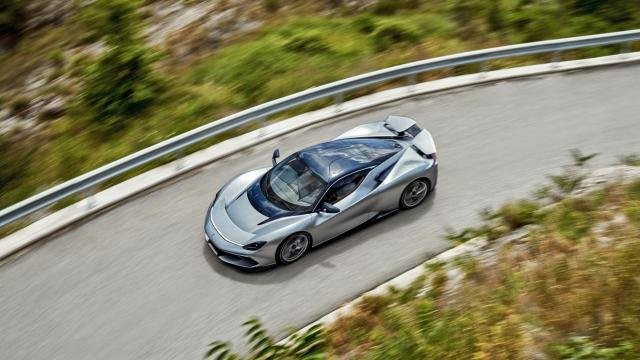 Pininfarina Battista Anniversario fentről