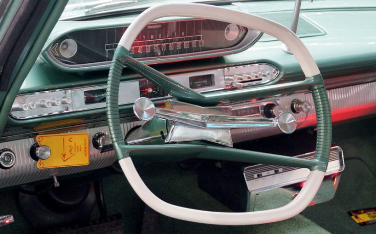 Plymouth Fury kormány