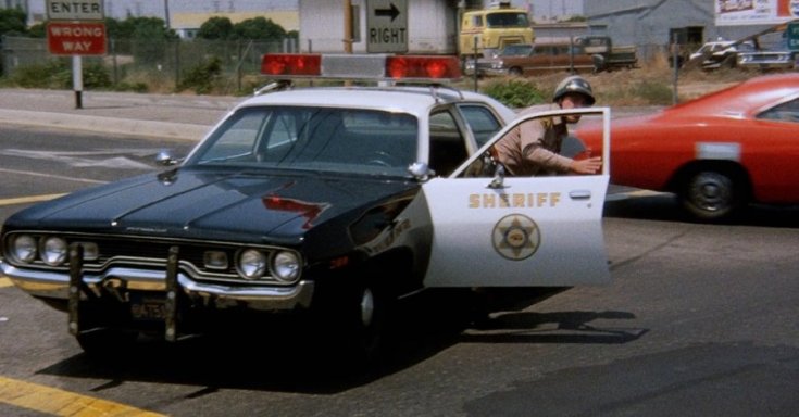1972 Plymouth Satellite, oldalnézet, jobbról