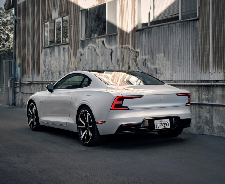 plug-in hibrid Polestar 1 hátulról