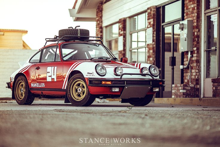 Makellos Classics Porsche 911SC Safari tuning elölről