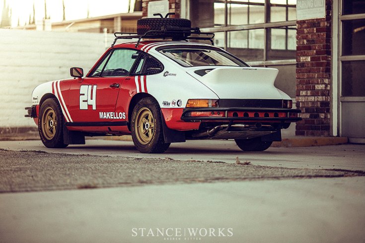 Makellos Classics Porsche 911SC Safari tuning hátulról