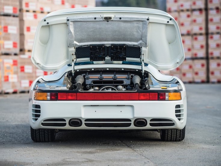 Porsche 959-es motortere