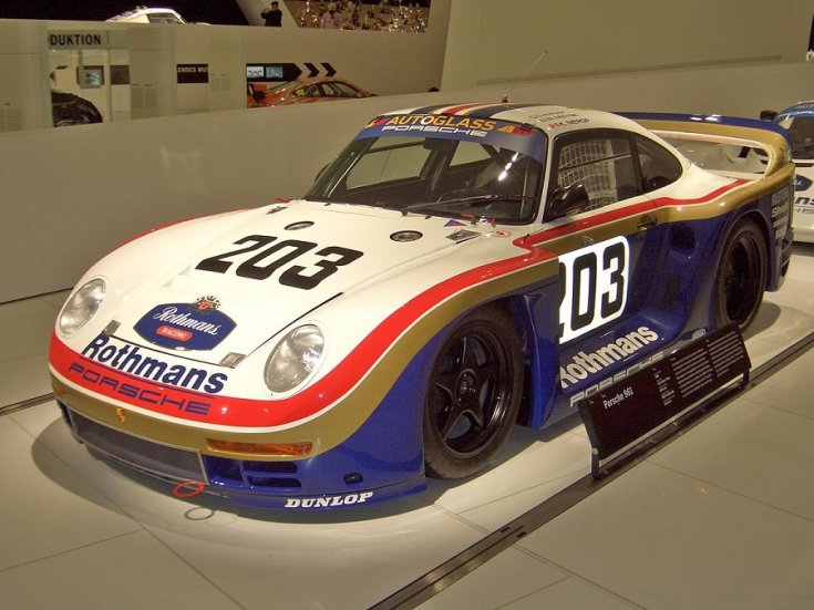 A Porsche 959-es zártpályás verseny változata