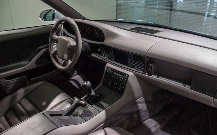 Porsche 989-es négyajtós prototípus belseje