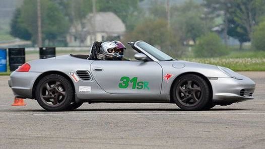 Porsche Boxster oldalról