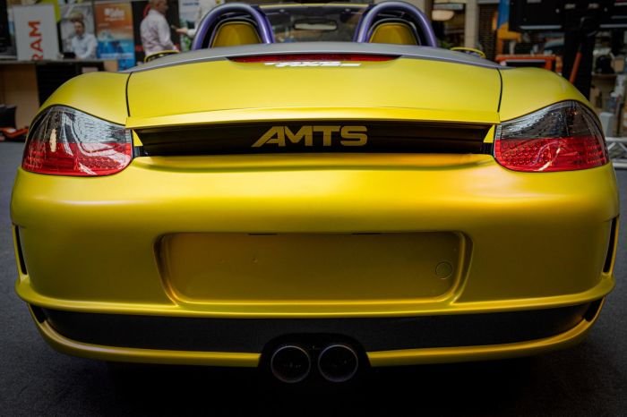 Porsche Boxster S hátsó része