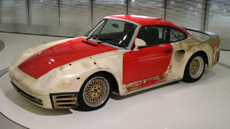 A Porsche 959-es első prototípusa
