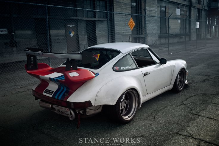 1976-os Porsche 911 S tuning hátulról