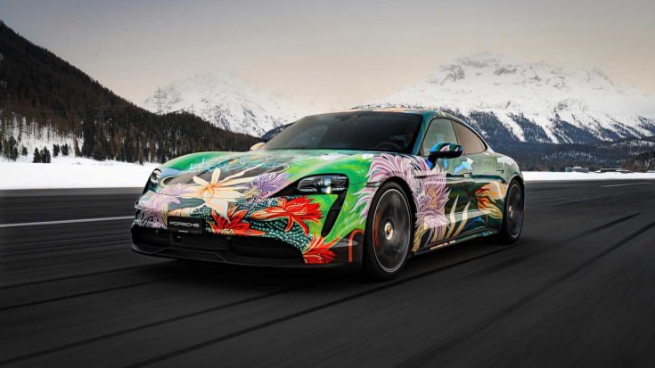 Taycan Art Car