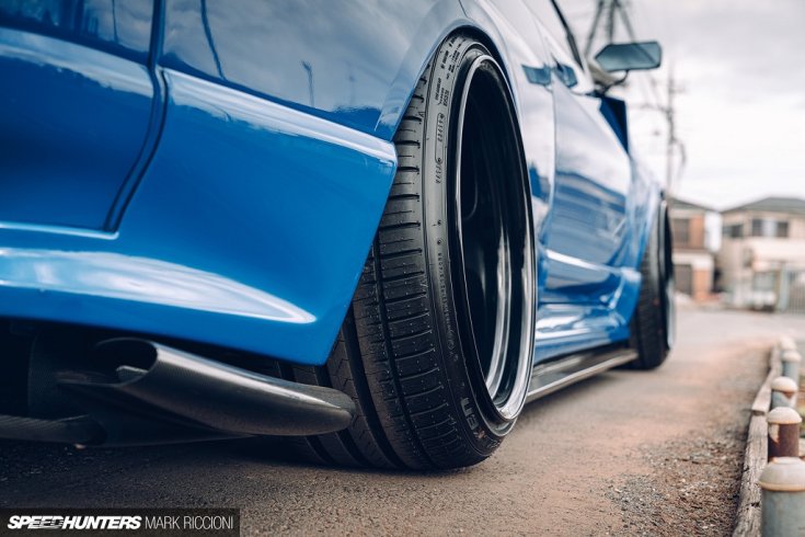 R33 GT-R egyedi felfüggesztése