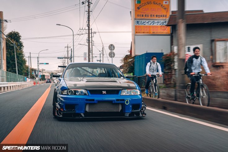 R33 GT-R LM Limited menet közben