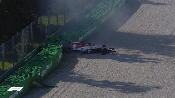 Räikkönen a gumifalban végezte az időmérő edzést