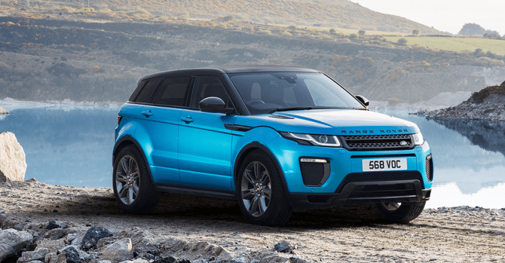 Range Rover Evoque SUV elölről
