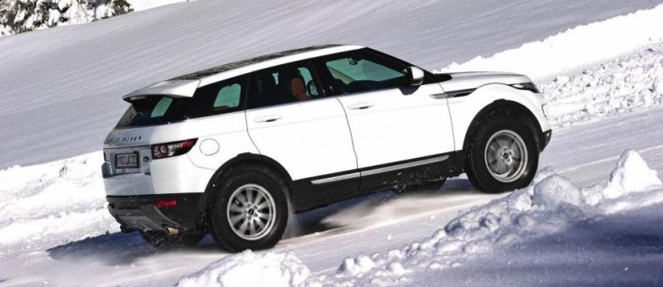 Range Rover Evoque Michelin abroncsokon