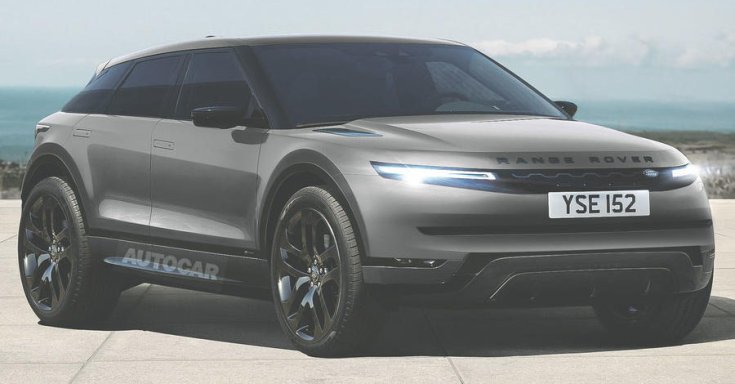 2021 Range Rover elektromos koncepció