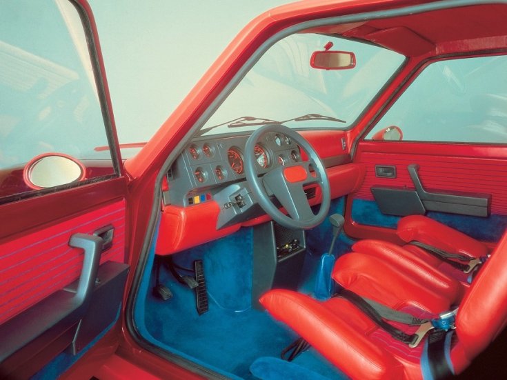 Renault 5 Turbo 1 belseje