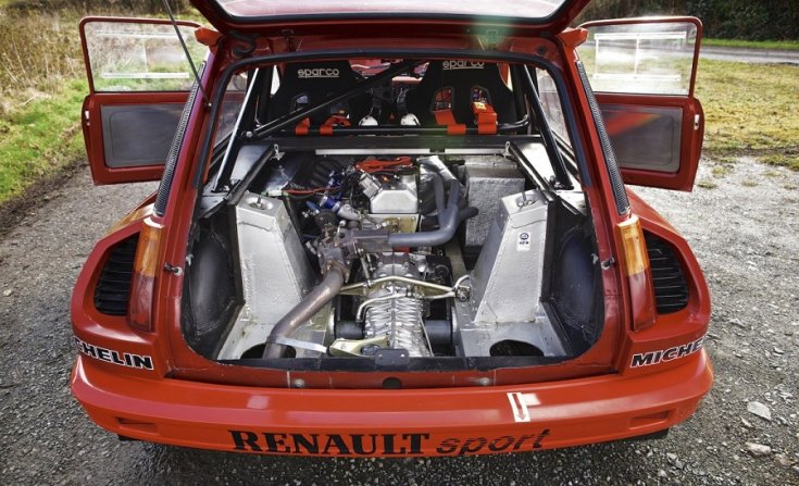 Renault 5 Turbo motorja