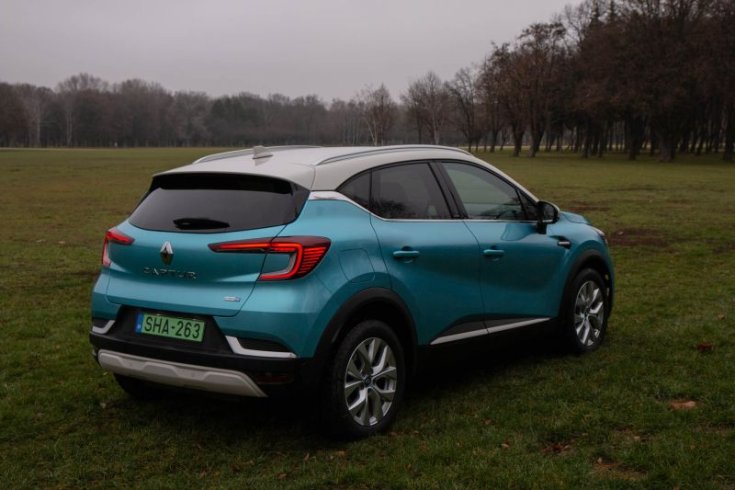 Renault Captur E-TECH Plug-in Hybrid teszt alapjárat