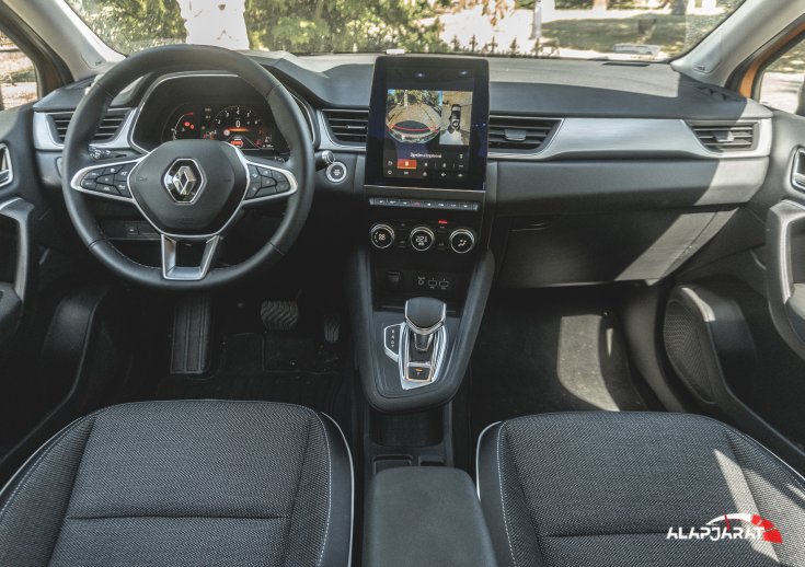Renault Captur TCe teszt - Alapjárat