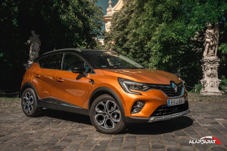 Renault Captur TCe teszt - Alapjárat