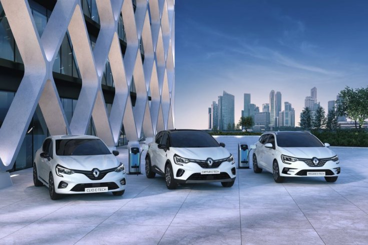 Renault e-tech modellek