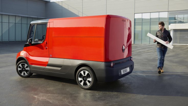 Renault EZ-Flex 2019 hátulról