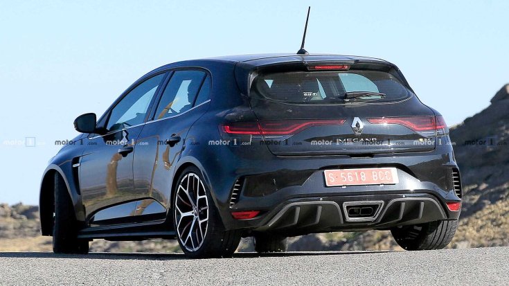 Renault Megane RS ráncfelvarrás 2020 hátulról