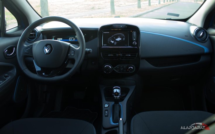 Renault Zoe Q90 Teszt - Alapjárat