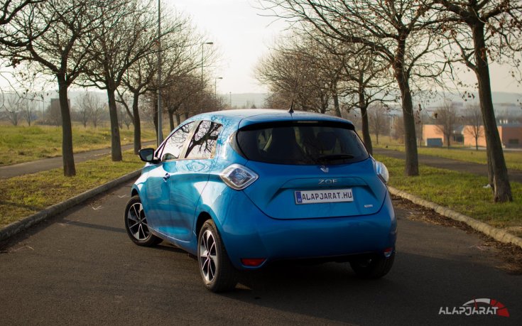 Renault Zoe Q90 Teszt - Alapjárat