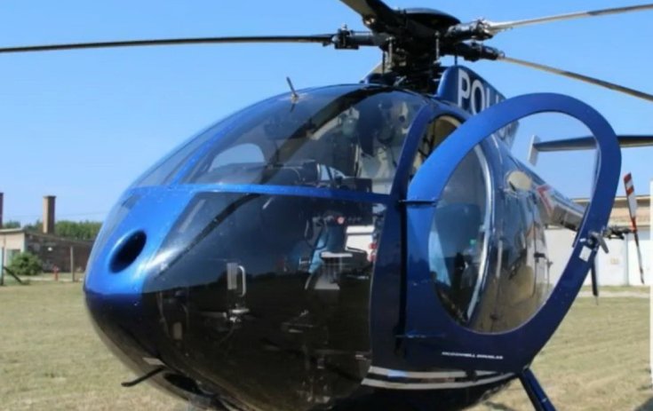 Rendőrségi helikopter
