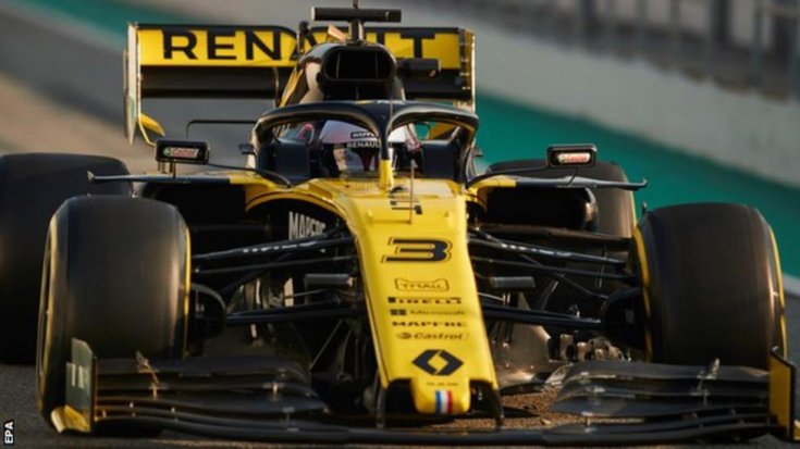 Ricciardo a Renault színeiben