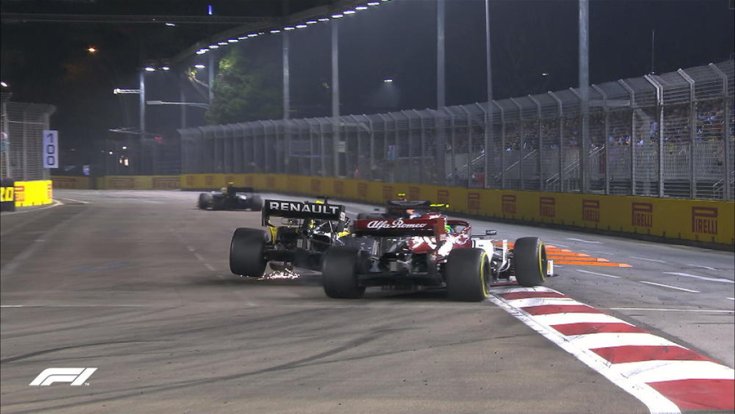 Ricciardo esete Giovinazzival