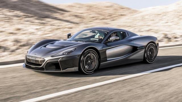 Rimac C_Two elölről