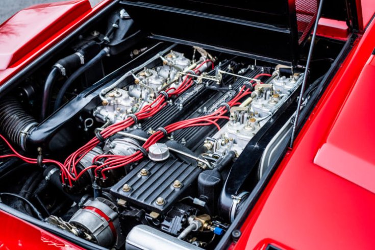 Lamborghini Countach LP400 motortere
