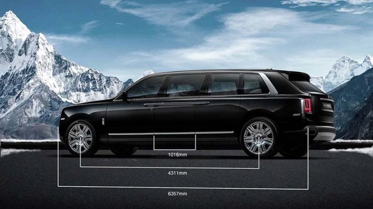 Rolls-Royce Cullinan Klassen tuning oldalról